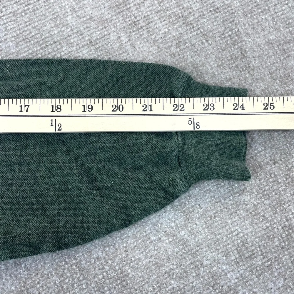 Polo By Ralph Lauren Polo Shirt Men XL Green Performance High Low Slit Pony Logo